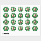 Billionair isoleren... Dat is alleen Seal. Ronde Sticker (Vel)