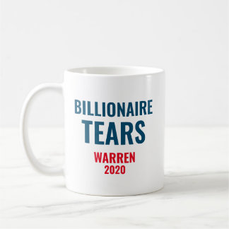 Billionaire Tears Elizabeth Warren 2020 Koffiemok