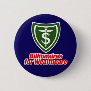 BILLIONAIRES-BUTTON RONDE BUTTON 5,7 CM
