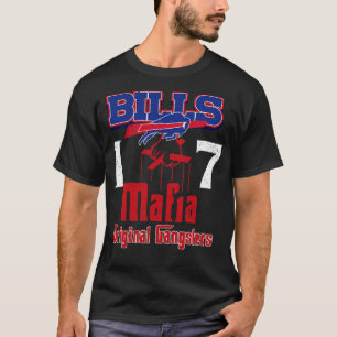 Bills Maffia Originele Gangsters Ruw getextureerd T-shirt