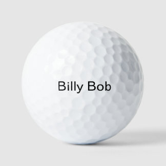 Billy Bob Balles de Golf -- Personnalisez-le !