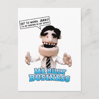 Billy Business Briefkaart