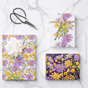 Billy Buttonnen en Daisy Bloemen Inpakpapier Vel