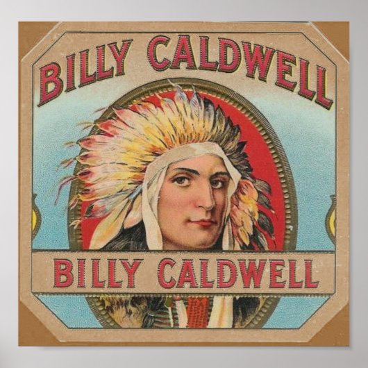 Billy Caldwell Print (Voorkant)