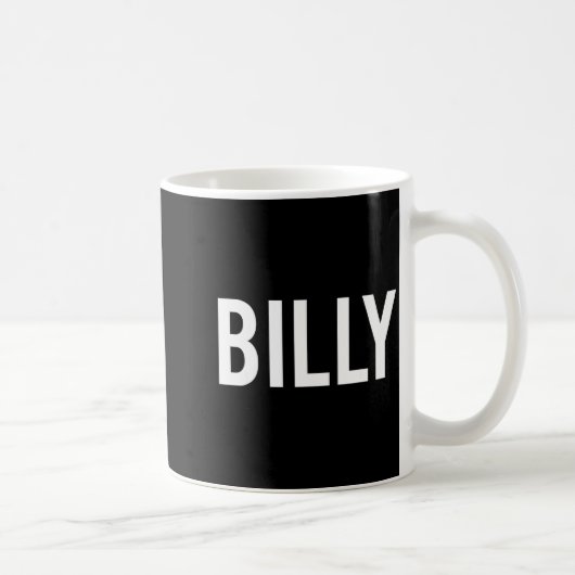 Billy - Cool New Funny Name Fan Gift Tee Koffiemok (Rechts)