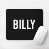 Billy - Cool New Funny Name Fan Gift Tee  Muismat (Met muis)