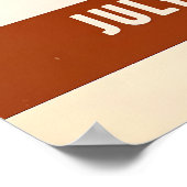 Billy Eckstine jazzposter - Mister Kelly's Poster (Hoek)