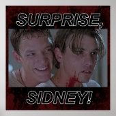 Billy en Stu in Scream Poster (Voorkant)