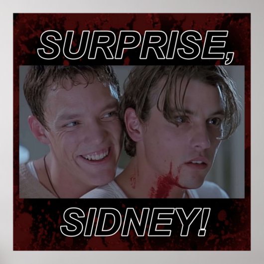 Billy en Stu in Scream Poster (Voorkant)