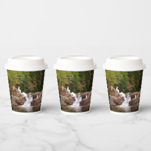 Billy GoaPaper-cups: 8 oz Papier, deksel: Geen Papieren Bekers