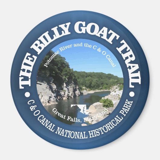 Billy Goat Trail Magneet (Voorkant)