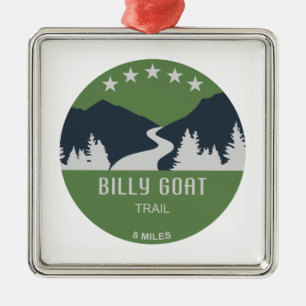 Billy Goat Trail Maryland Metalen Ornament