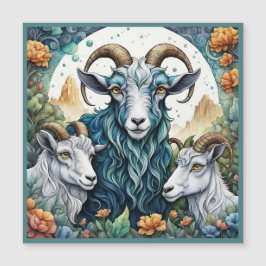Billy Goats Gruff Magnetische Kaart