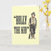 Billy het Kind Kaart (Gele Bloem)