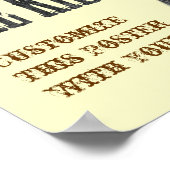  Billy het Kind Poster (Hoek)