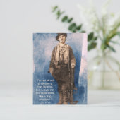 Billy het Kind Quote Briefkaart (Staand voorkant)