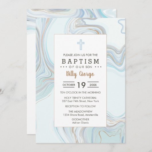 Billy Invitation (Devant / Derrière)