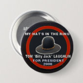 Billy Jack voor President Button (Voorkant /achterkant)