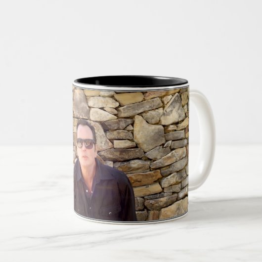 Billy Kay Stone Wall Koffiemokken Tweekleurige Koffiemok (Voorkant rechts)