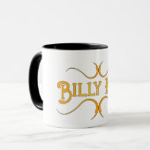 Billy Kay Yellow Logo Coffee Mugs (Devant gauche)
