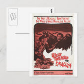 Billy la carte postale du film Enfants Vs Dracula (Devant / Derrière)