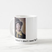 Billy le gosse Mug avec pardon Citation (Devant gauche)