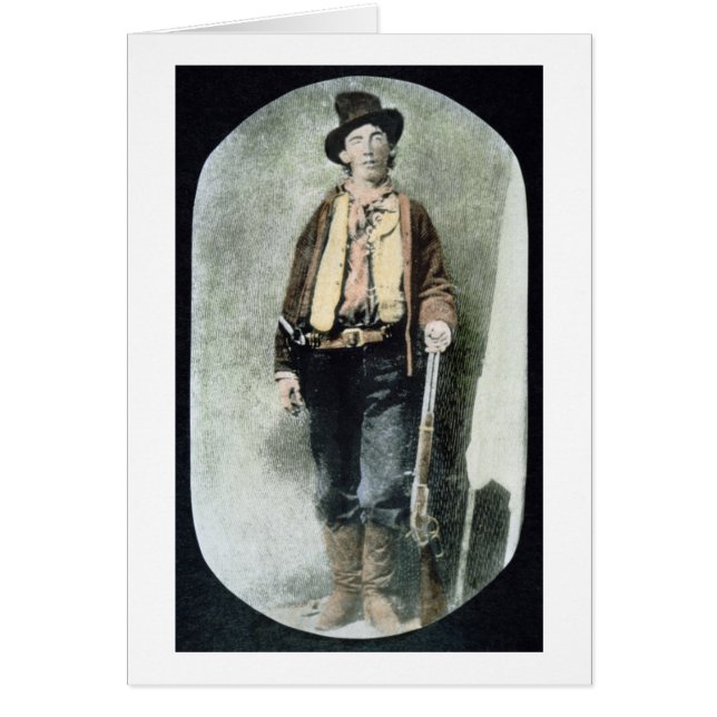 Billy l'enfant (gravure colorée) (Devant)
