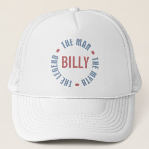 Billy Man Myth Legend Customizable Trucker Pet
