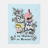 Billy & Mandy - Onbaatzucht om te weerstaan Fleece Deken (Voorkant)