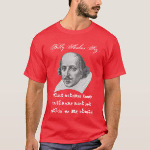 Billy Shakes' Shorty Dark T-shirt