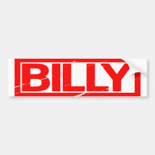 Billy Stamp Bumpersticker