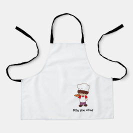 Billy the Chef Apron for Kid with Masterchef Print Schort