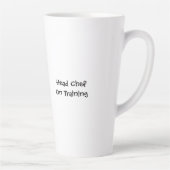Billy the Chef Masterchef Print Latte Mug (Droite)