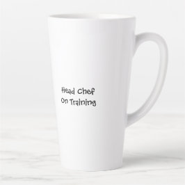 Billy the Chef Masterchef Print Latte Mug Latte Mok