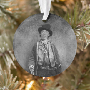 Billy The Kid, Amerikaanse outlaw uit het Wilde We Ornament
