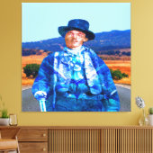 Billy the Kid Canvas Afdruk (Insitu (Woonkamer))