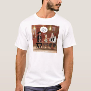 Billy The Kid? Grappige Geiten Cartoon T-shirt