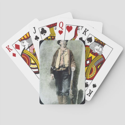 Billy the Kid Pokerkaarten (Achterkant)