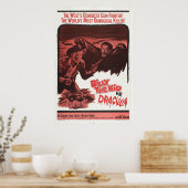 Billy the Kid Vs, Poster de film Dracula Retro (Cuisine)