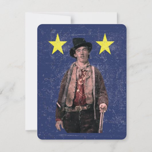 Billy the Kind American Gunfighter Outlaw Old West (Achterkant)