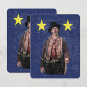 Billy the Kind American Gunfighter Outlaw Old West (Voorkant / Achterkant)