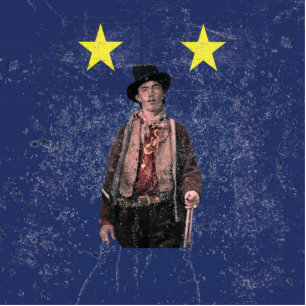 Billy the Kind American Gunfighter Outlaw Old West Fotobeeldje Magneet