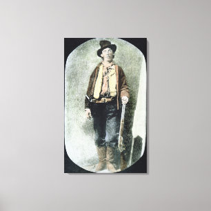 Billy the Kind (gekleurd) Canvas Afdruk