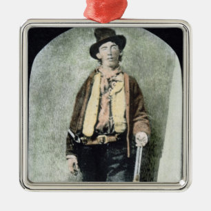 Billy the Kind (gekleurd) Metalen Ornament