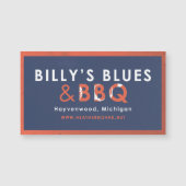 Billy's Blues & BBQ Magnet ! (Devant)