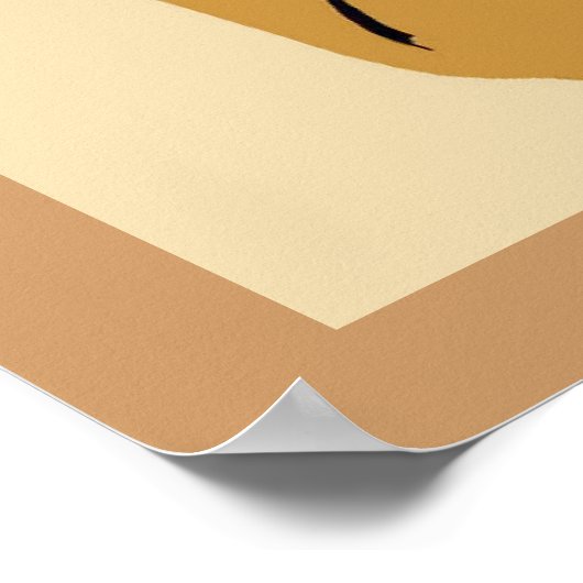 Biloxi, Lady on Beach Poster (Hoek)