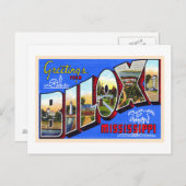 Biloxi Mississippi  groot Briefkaart (Voorkant / Achterkant)