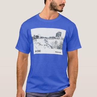 Biloxi Mississippi oversized T-shirt
