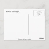 Biloxi Sunset Briefkaart (Achterkant)