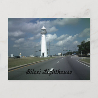 Biloxi vuurtoren briefkaart